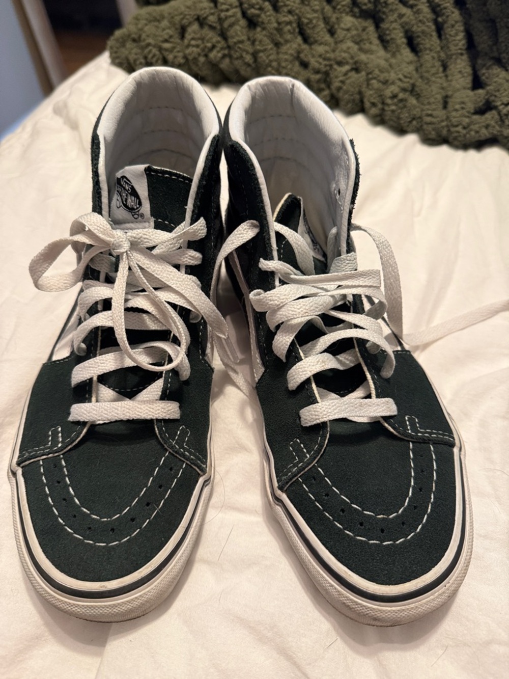 Vans Classic Slip-On Sneakers - Forest Green